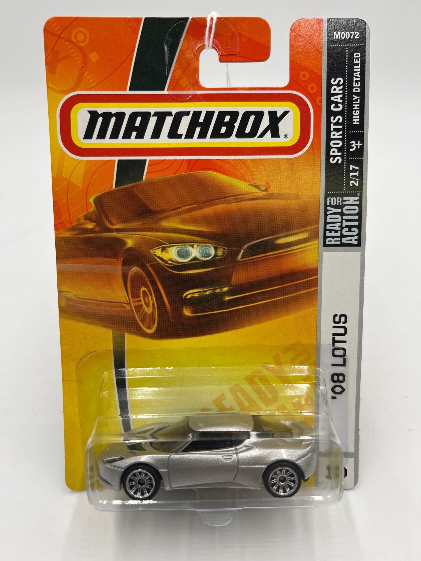 Matchbox Sports Cars 08 Lotus Silver #10