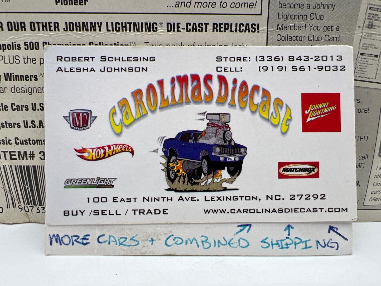 Johnny Lightning Dragsters USA #8340 Slammin Sammy Gold 186C