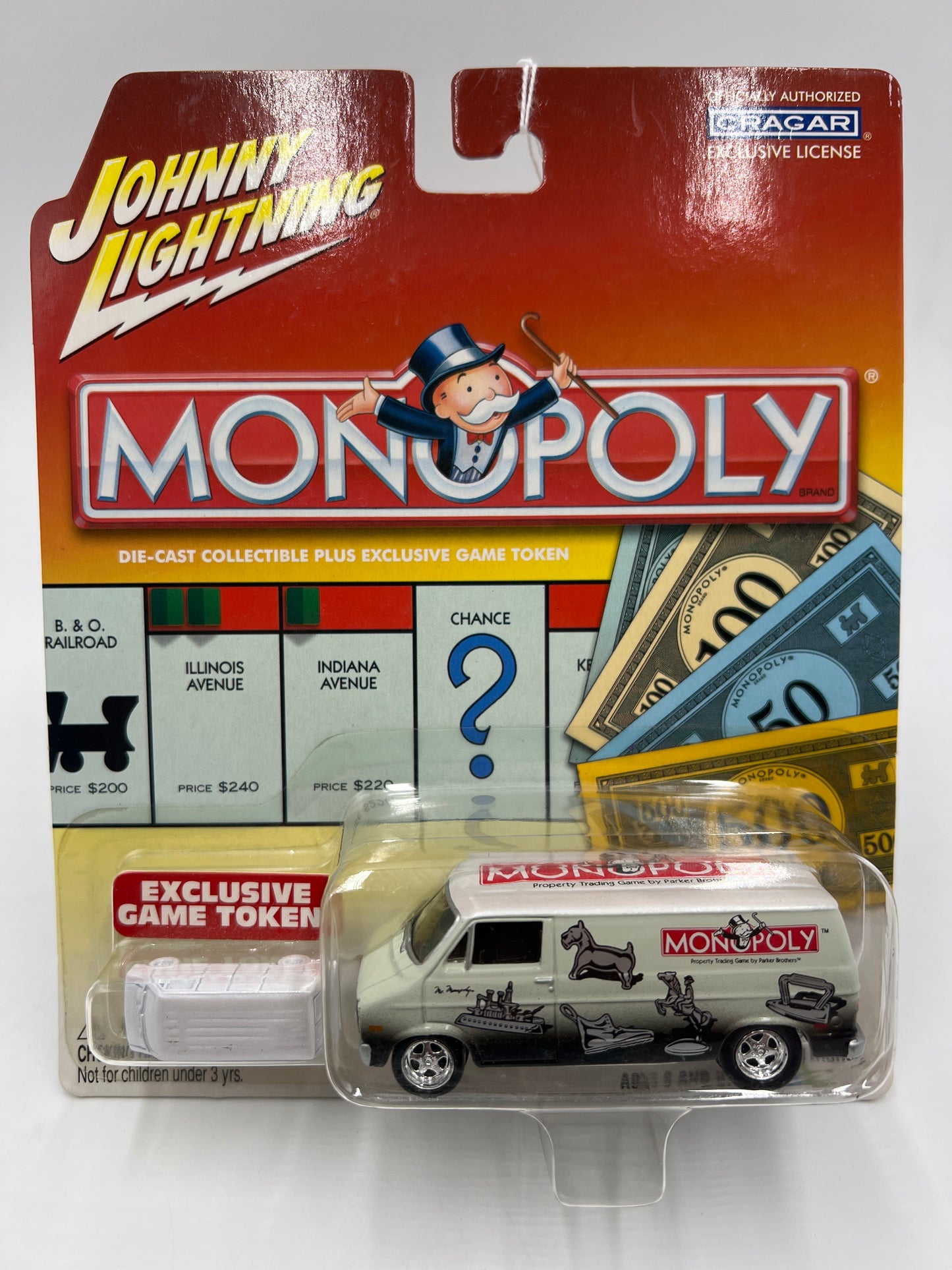 Johnny Lightning Monopoly 1977 Dodge Van 188F