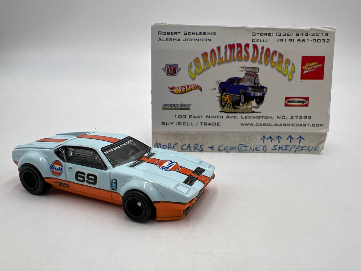 Hot Wheels Team Transport De Tomaso Pantera Gruppo 4 Gulf Loose