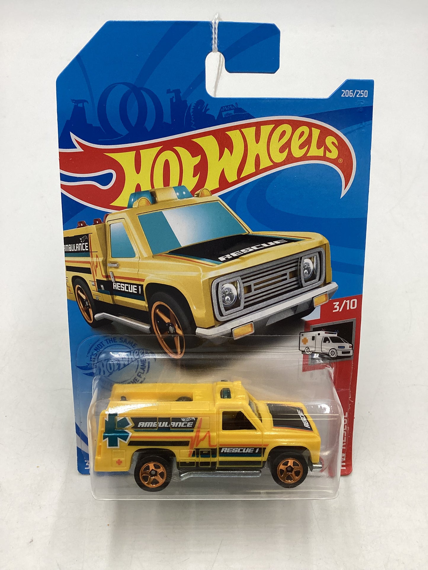 2021 Hot Wheels #206 Rapid Responder Yellow FF2