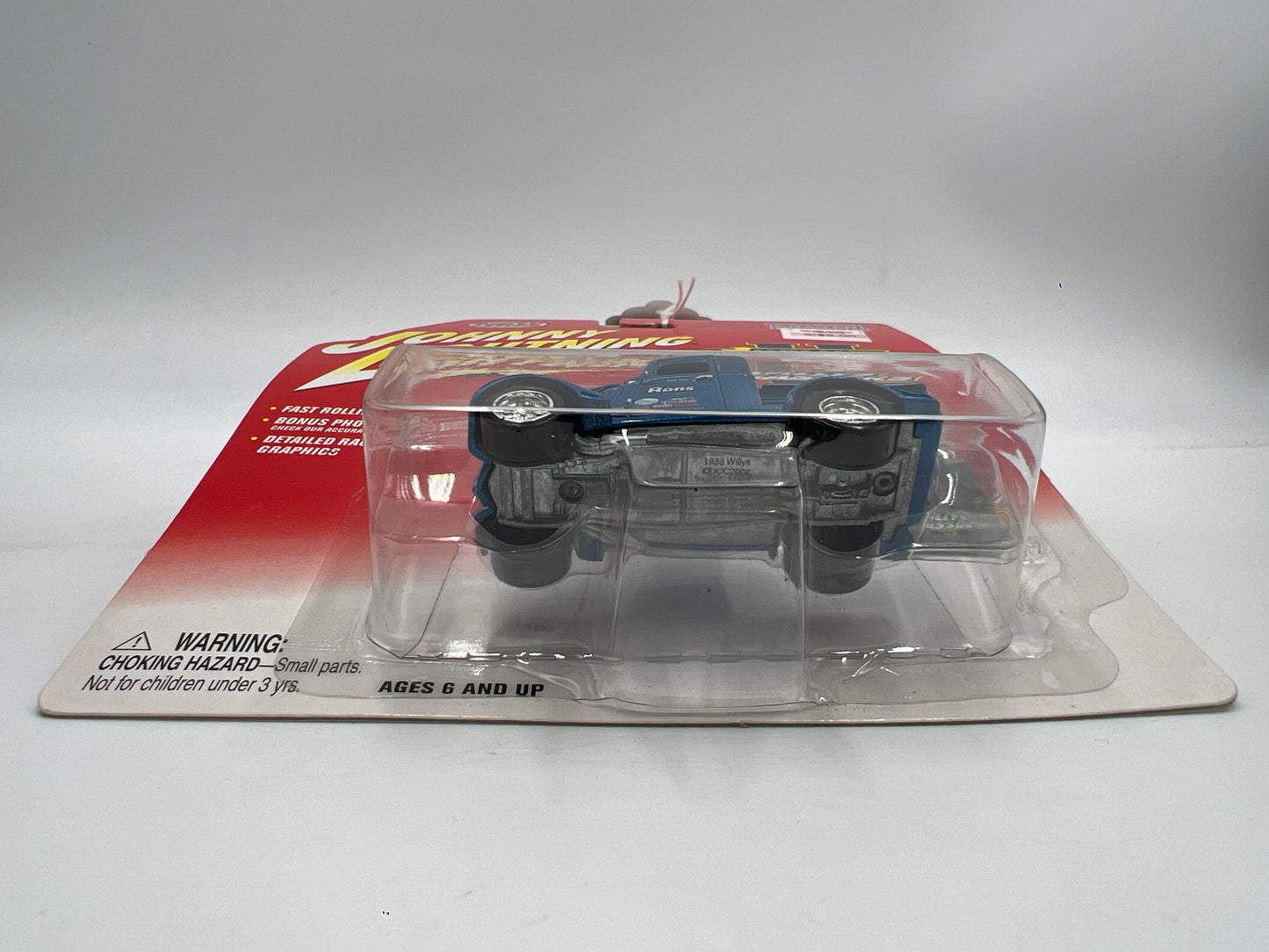 Johnny Lightning Willys Gassers 1933 Willys Monte Grubb Blue 221E