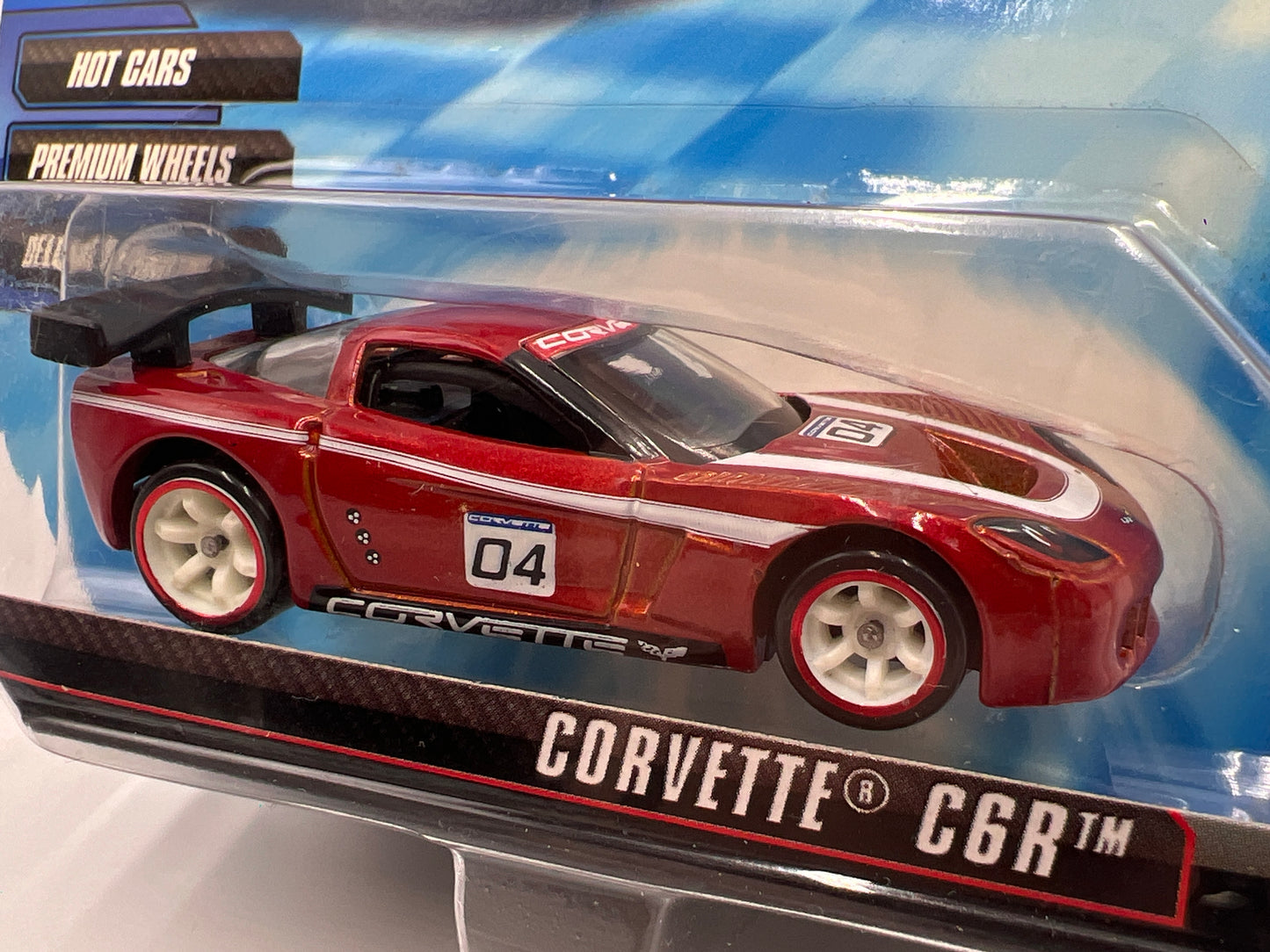 Hot Wheels Premium Speed Machines Corvette C6R Red