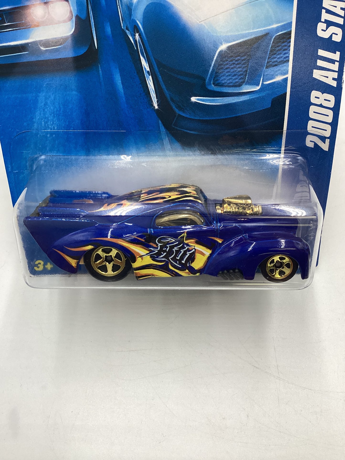 2008 Hot Wheels All Stars #61 41 Willy’s Blue AA3