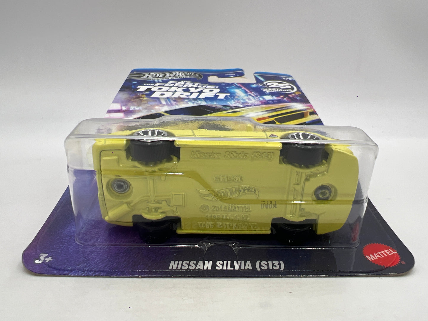 2026 Hot Wheels Silver Series Fast & Furious Tokyo Drift #5 Nissan Silvia S13 Yellow SR