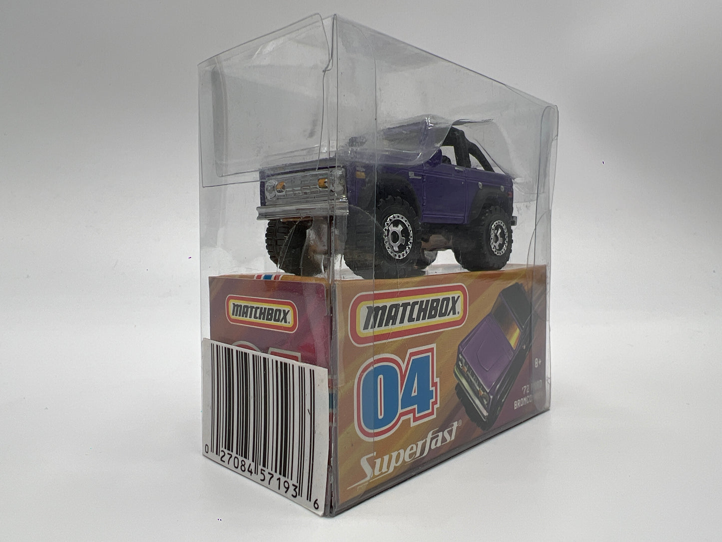 Matchbox Superfast #4 72 Ford Bronco 4x4 Purple