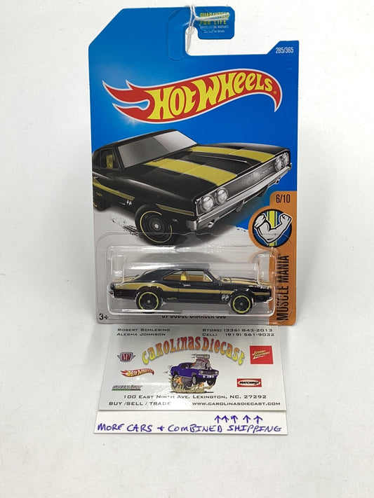 2017 Hot Wheels Muscle Mania #285 69 Dodge Charger 500 57D