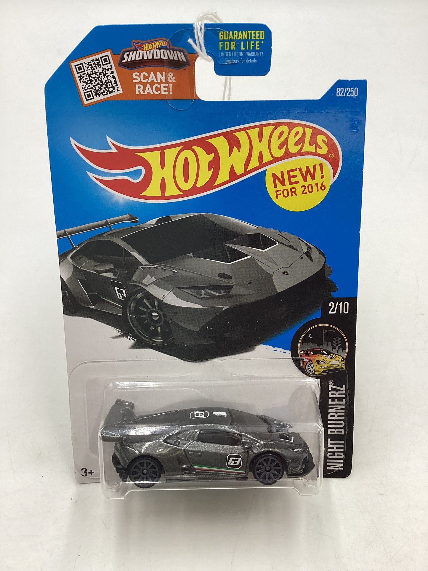 2016 Hot Wheels #82 Lamborghini Huracan LP 620-2 Super Trofeo 102C