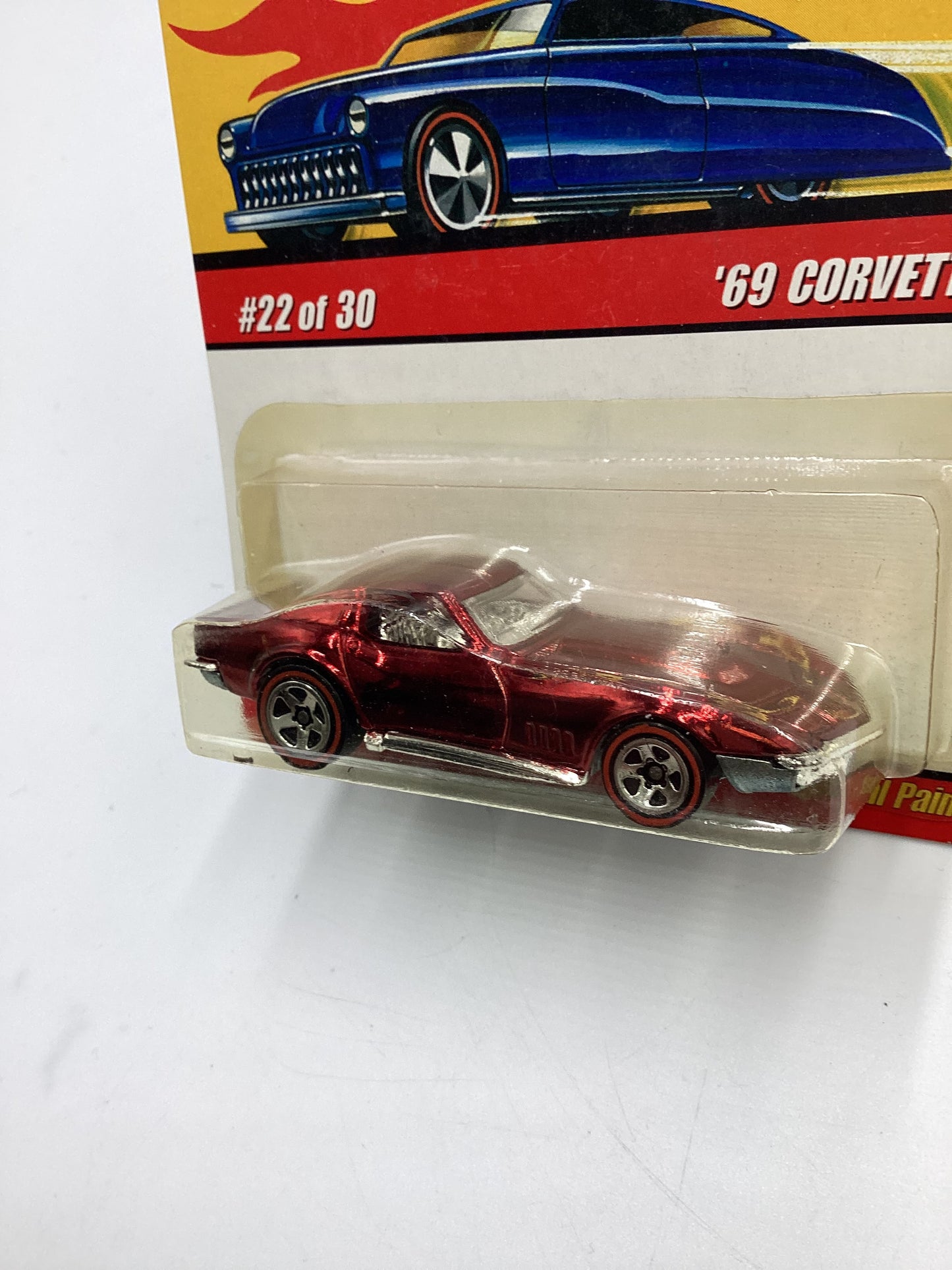 Hot wheels Classics Series 3 #22 69 Corvette Red SR