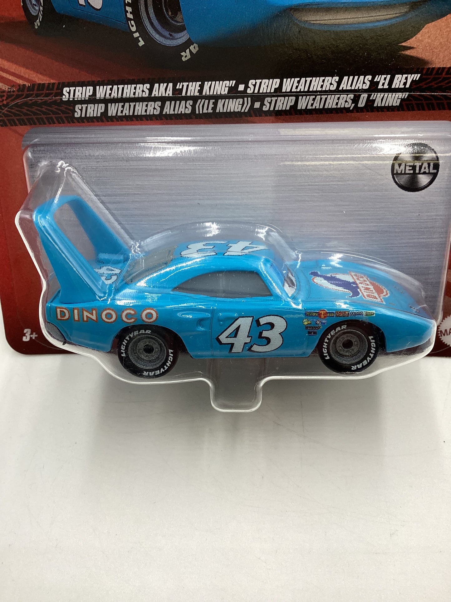 Disney Pixar Cars Strip Weathers Aka The King Blue 140B