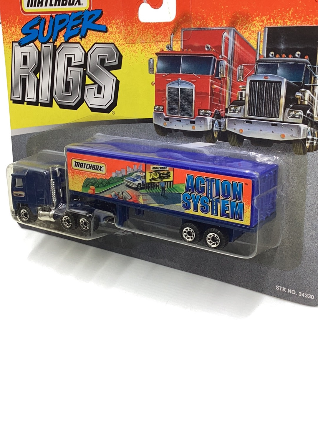 Matchbox Super Rigs MB Action Systems Kenworth 168O