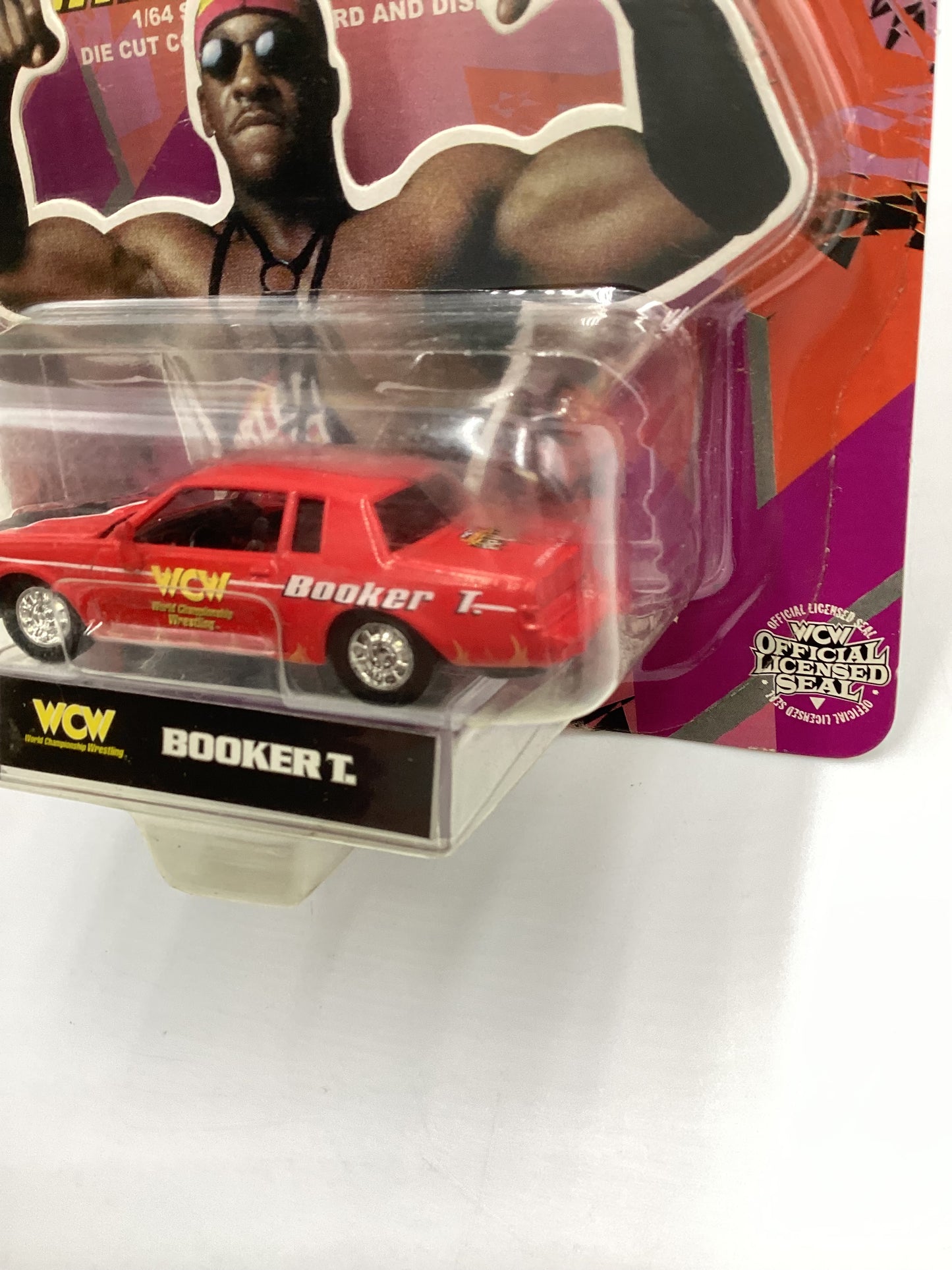 Racing Champions WCW Nitro Streetrods Booker T 1987 Buick Grand National Red SR