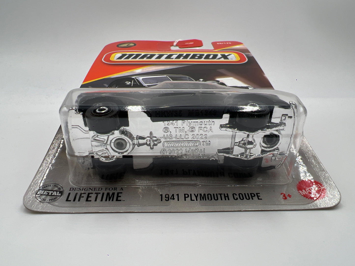 2025 Matchbox #66 1941 Plymouth Coupe Black 214H