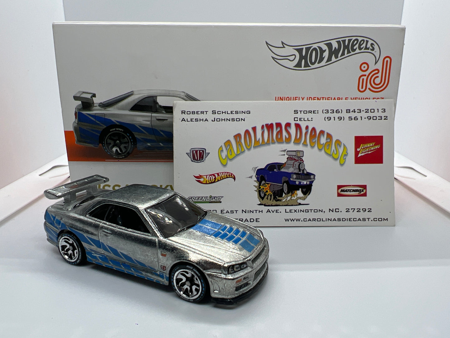 Hot Wheels ID Fast and Furious Nissan Skyline GT-R BNR34 Opened