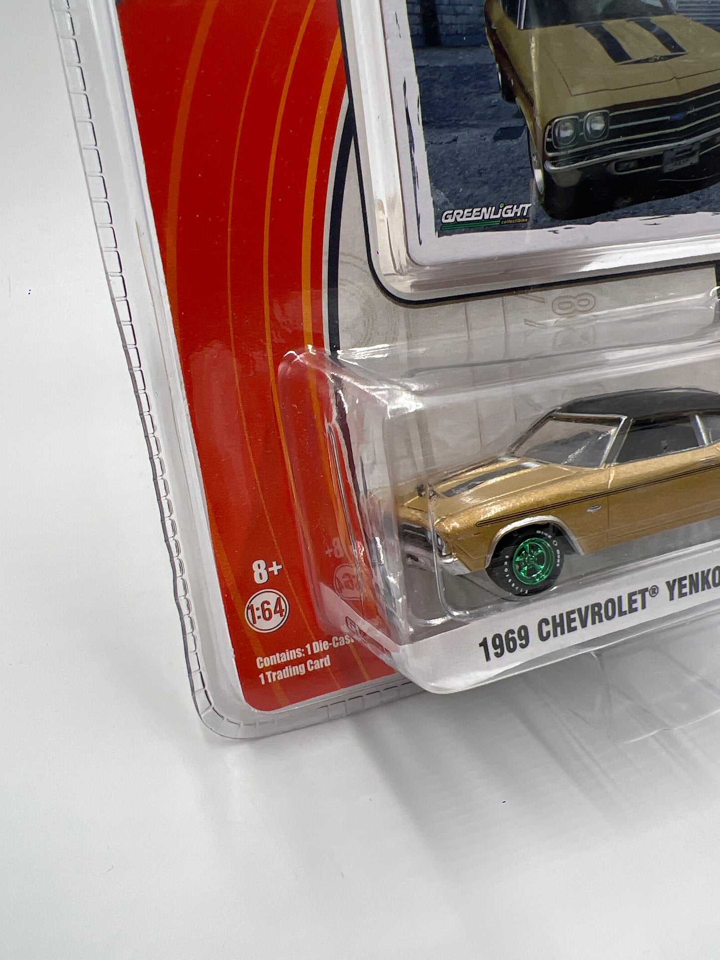 Greenlight GL Muscle Series 15 CHASE 1969 Chevrolet Yenko Copo Chevelle Gold