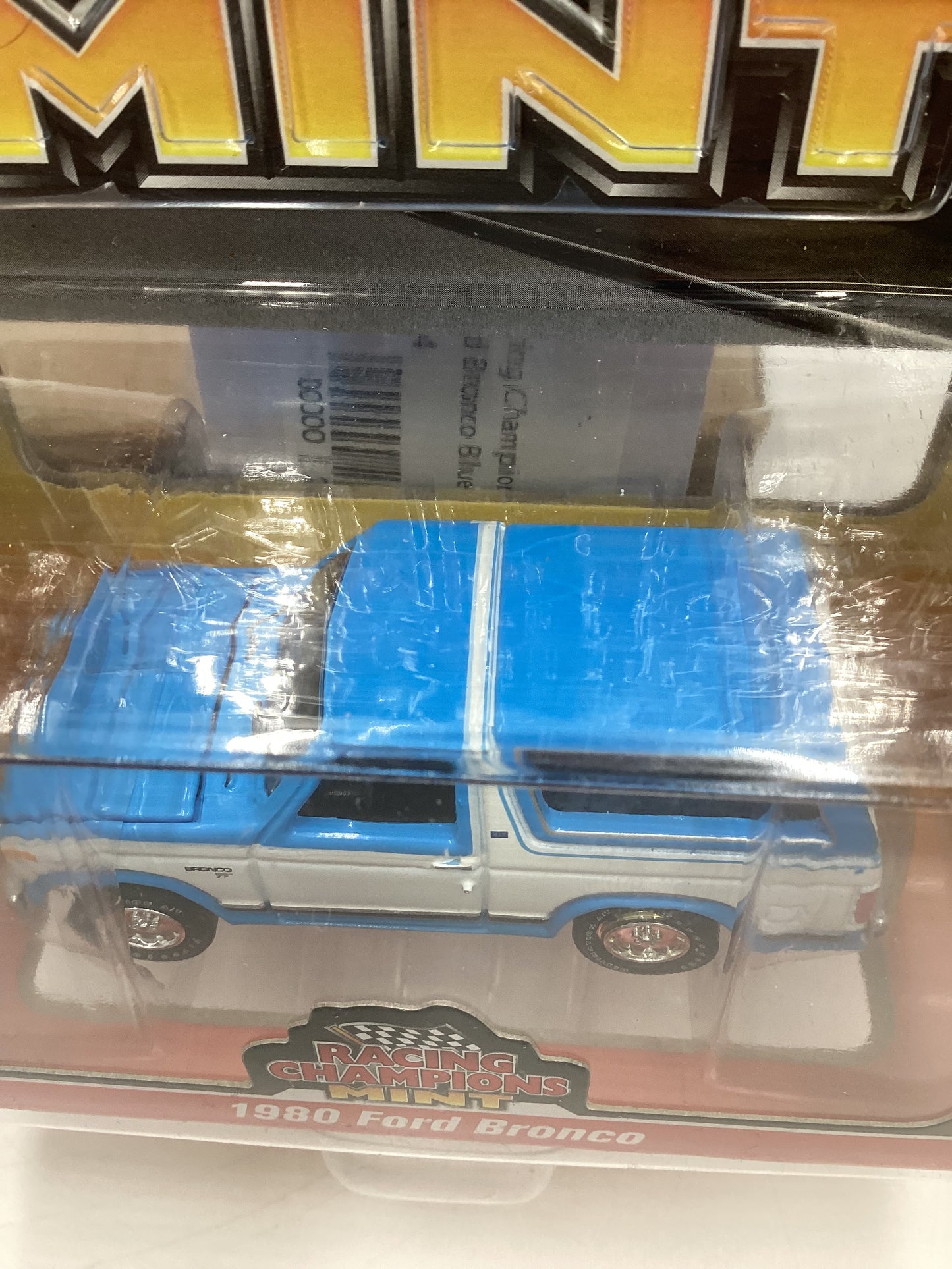 2016 Racing Champions Mint #11 1980 Ford Bronco Blue/White SR