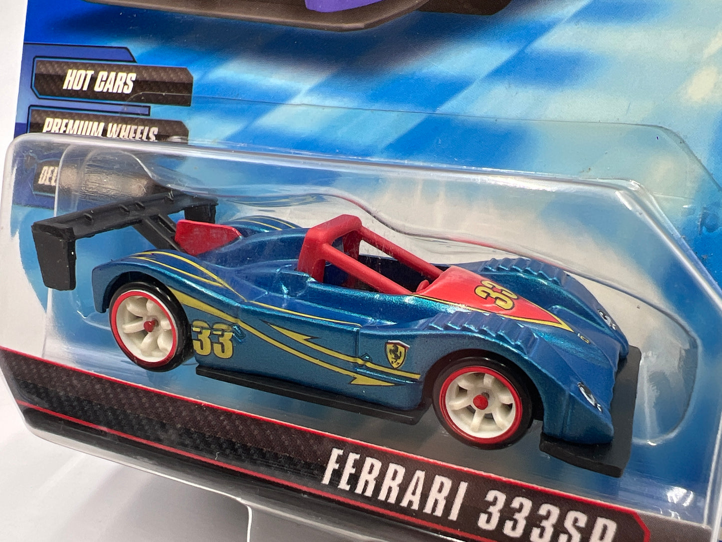 Hot Wheels Premium Speed Machines Ferrari 333SP Blue #1