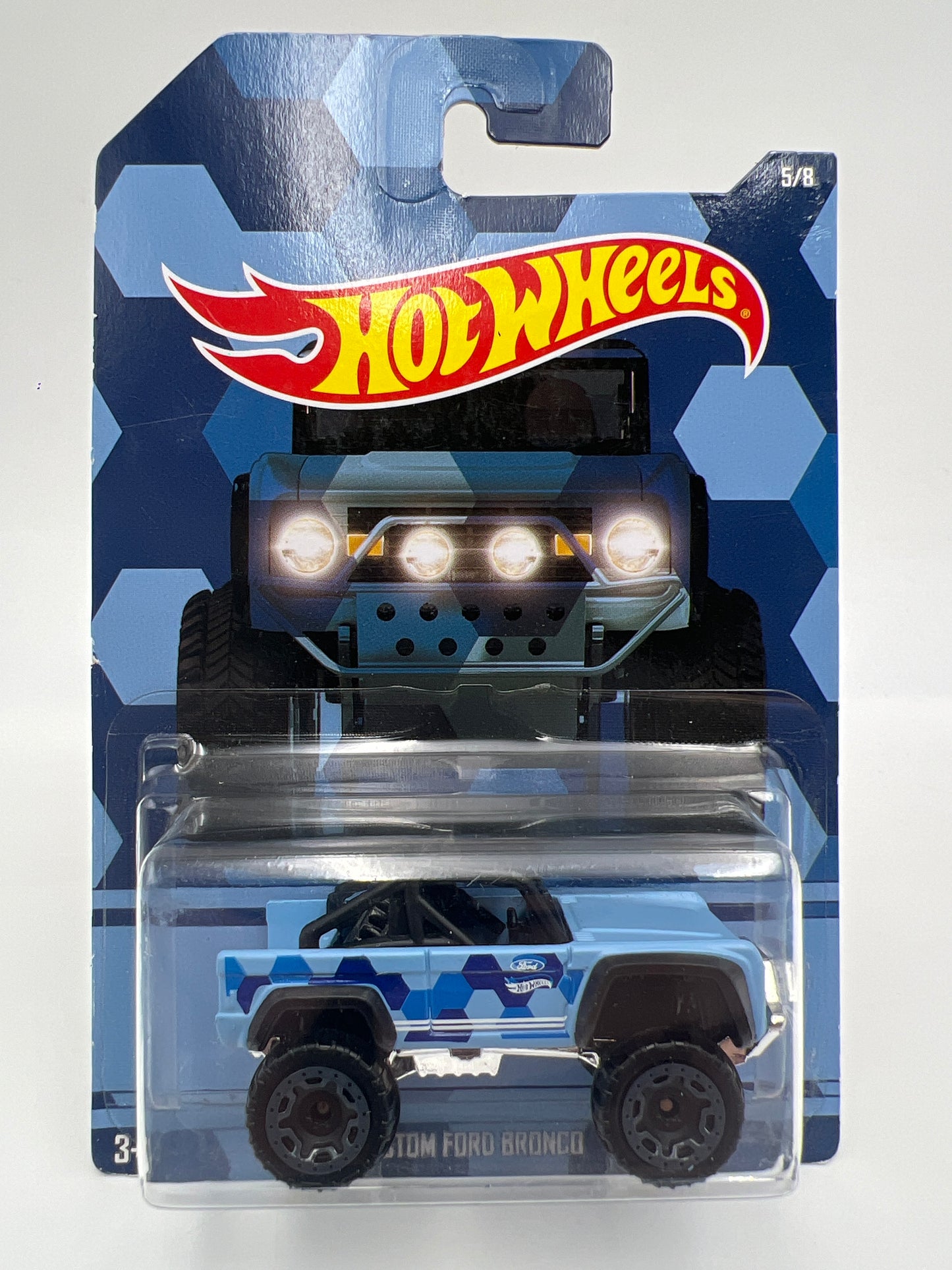 Hot Wheels Camouflage Series #5 Custom Ford Bronco Blue 158F