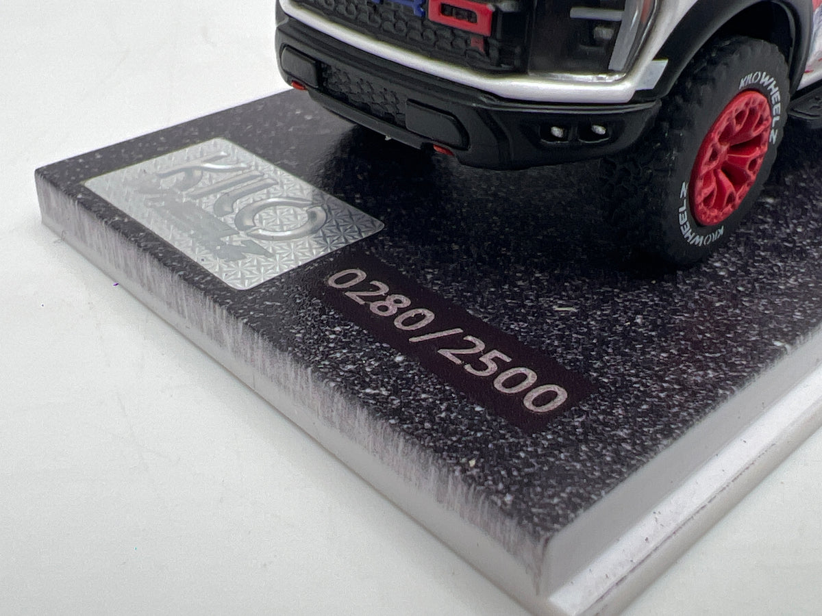 Kilo Wheelz 1/64 Klub Exclusive #280/2500 Spirit Of America 250th 2023 Ford F-150 Raptor R