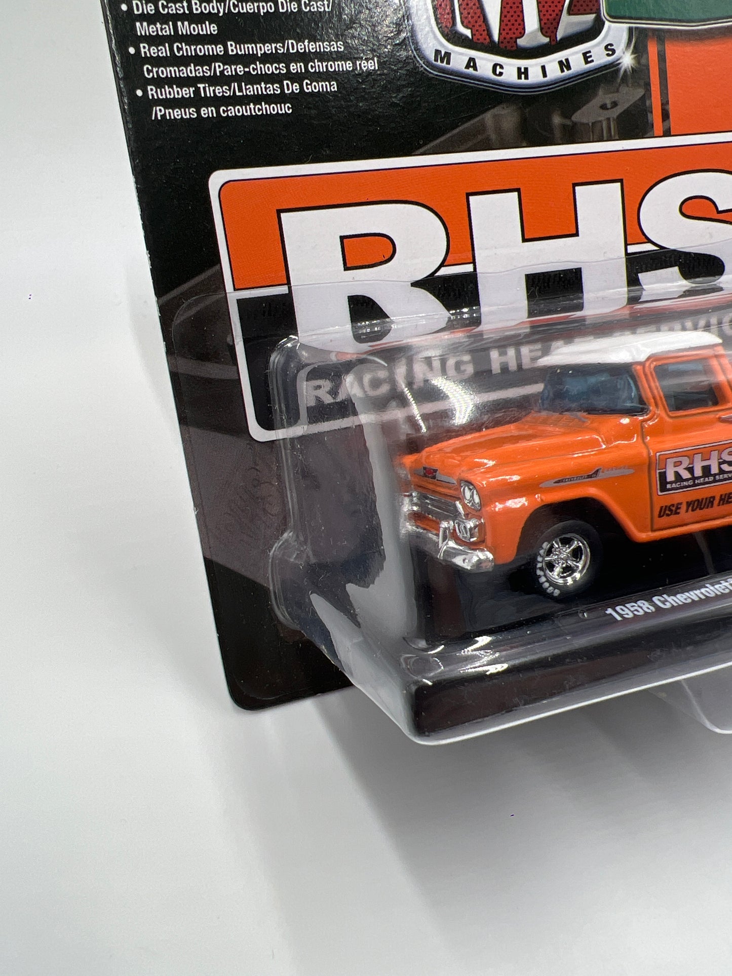 M2 Machines Auto-Drivers 1958 Chevrolet Apache Stepside Orange RHS R60 192G