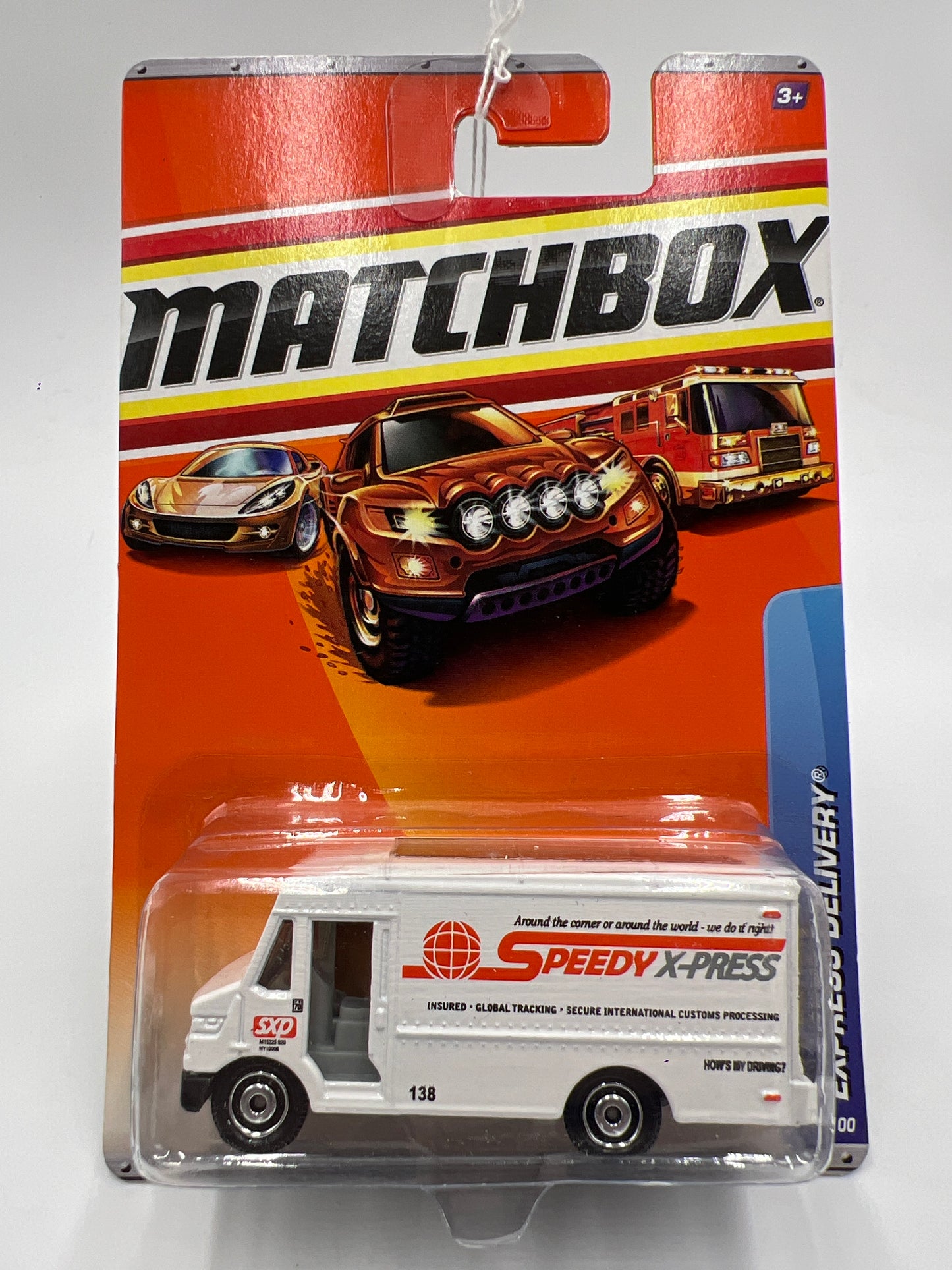 Matchbox City Action #60 Express Delivery White 210G
