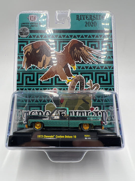 M2 Machines Riverside 2020 1/500 CHASE 1973 Chevrolet Custom Deluxe 10 RZ01