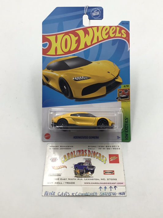 2023 hot wheels #188 Konigsegg Gemera CC4