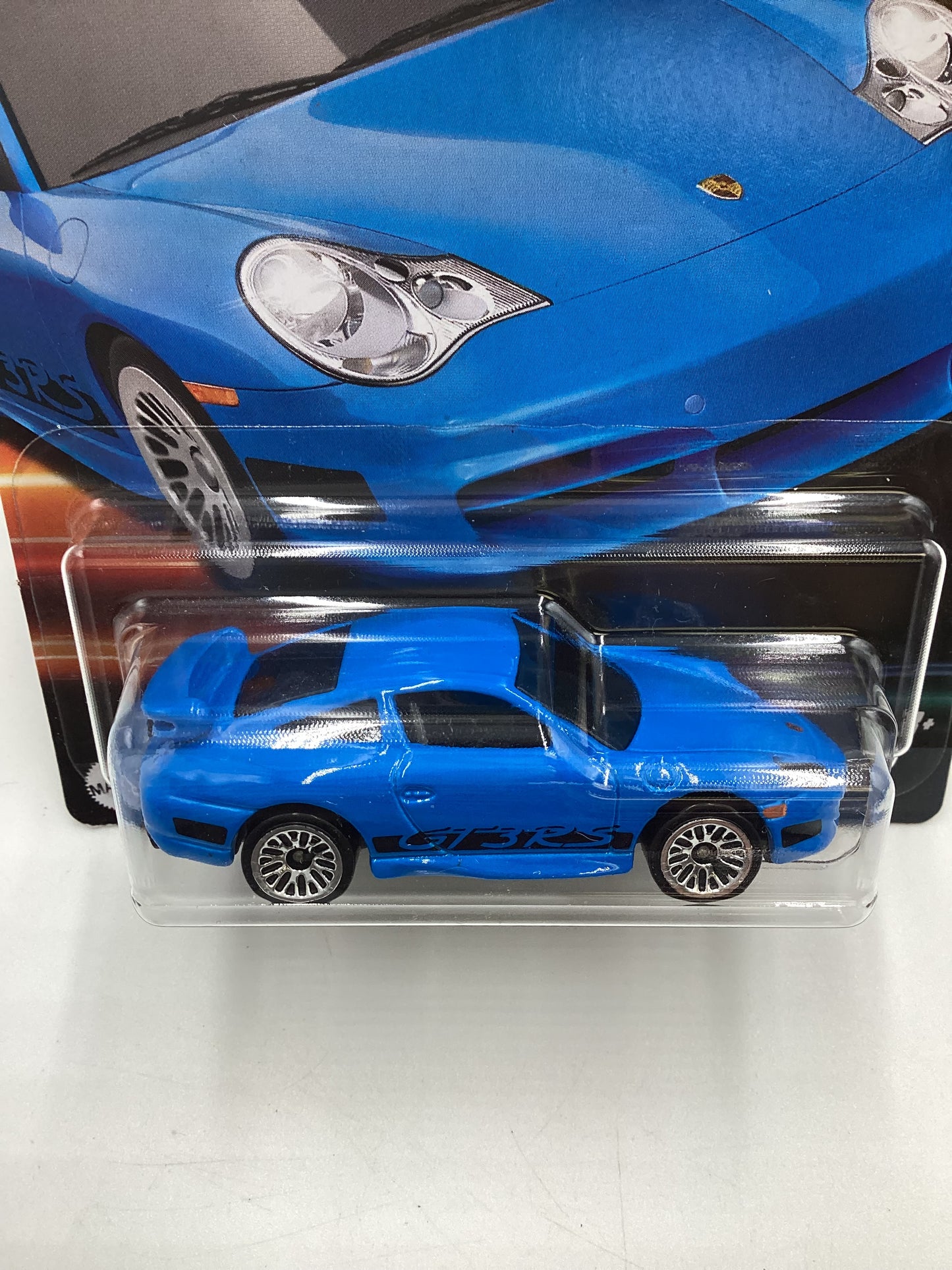 2023 Hot Wheels Fast & Furious Series 2 #5 Porsche 911 GT3 RS Blue W/protector