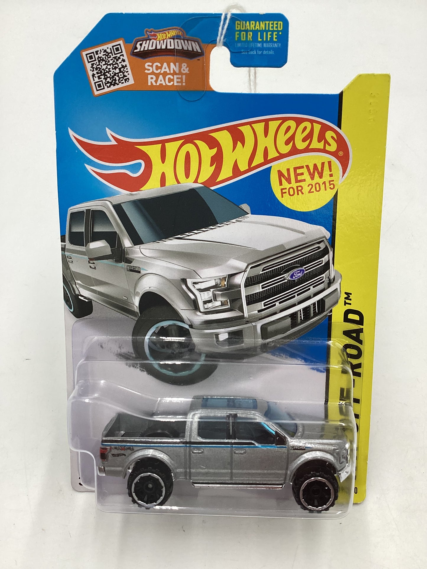 2015 Hot Wheels Off Road #119 15 Ford F 150 Silver 34A