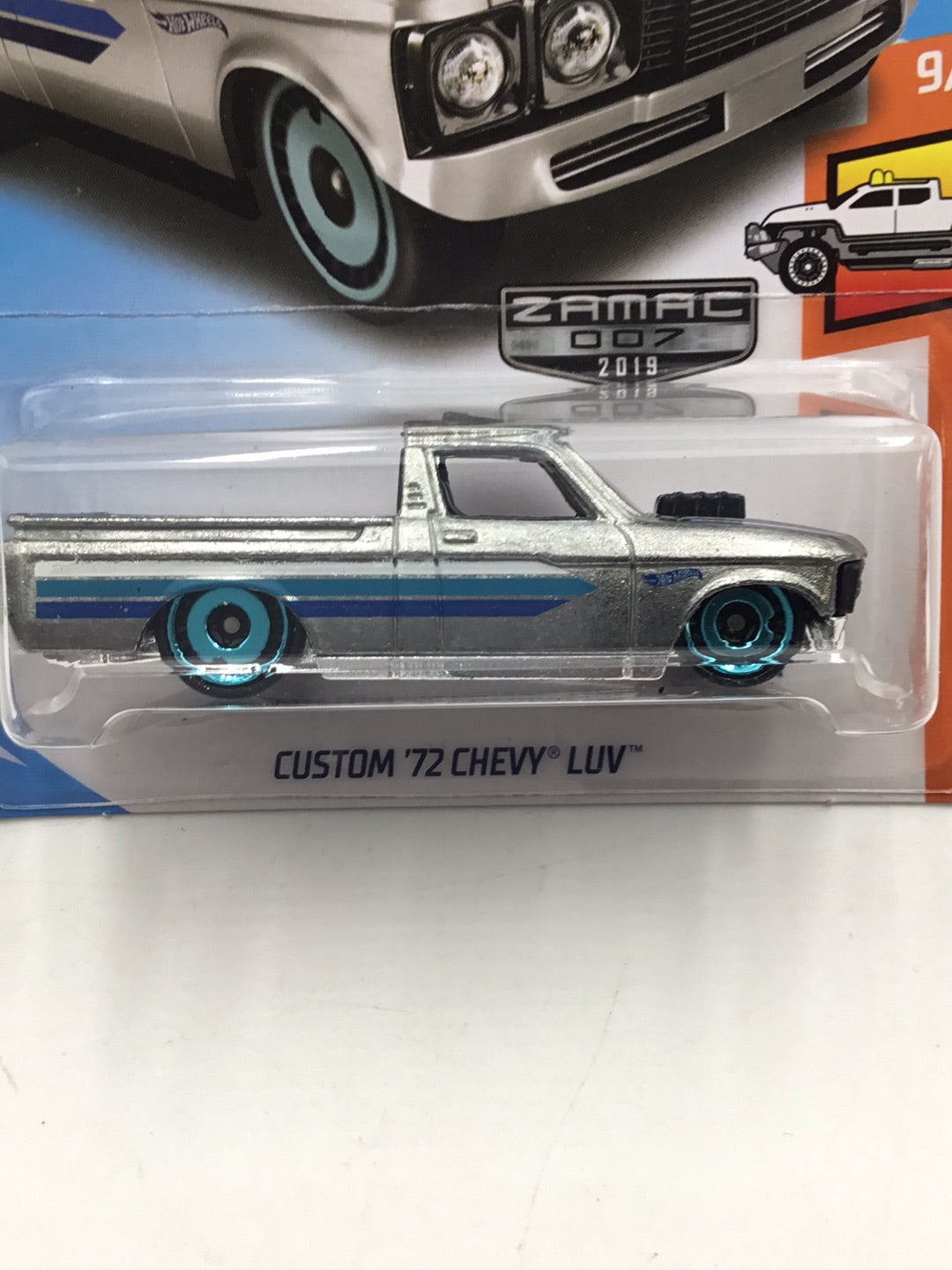 2019 Hot wheels #30 Custom 72 Chevy Luv Zamac #7 CC8