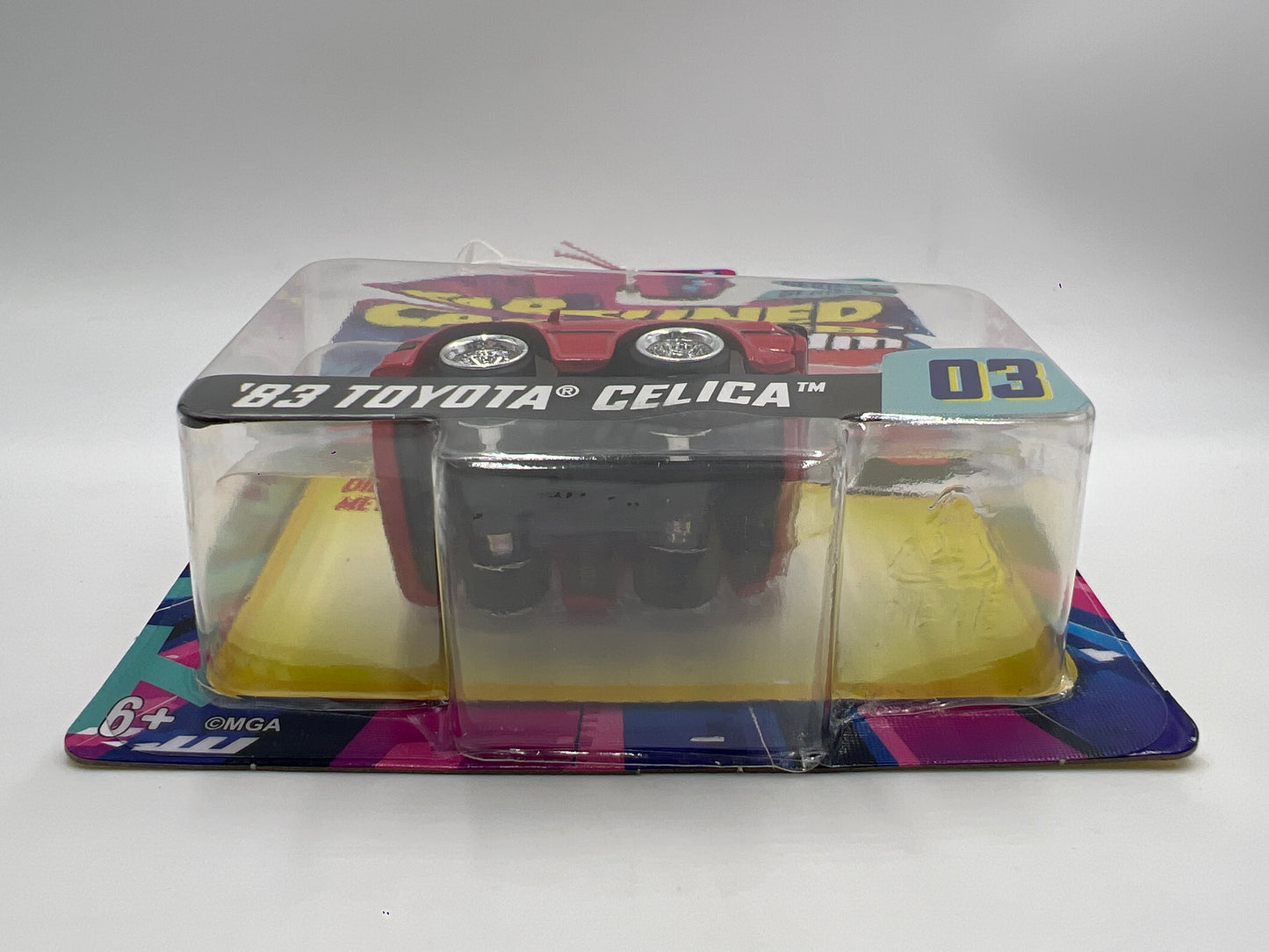 2025 MGA Car Tuned JDM Series 1 #3 83 Toyota Celica Red