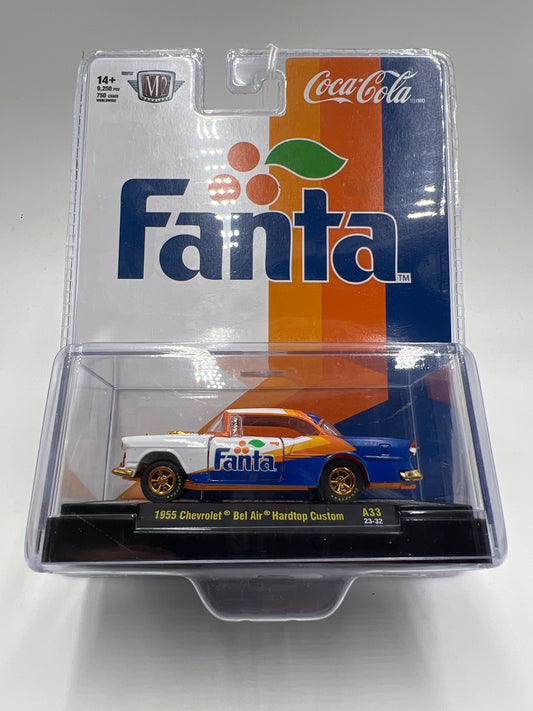M2 Machines Fanta CHASE 1955 Chevrolet Bel Air Hardtop Custom A33