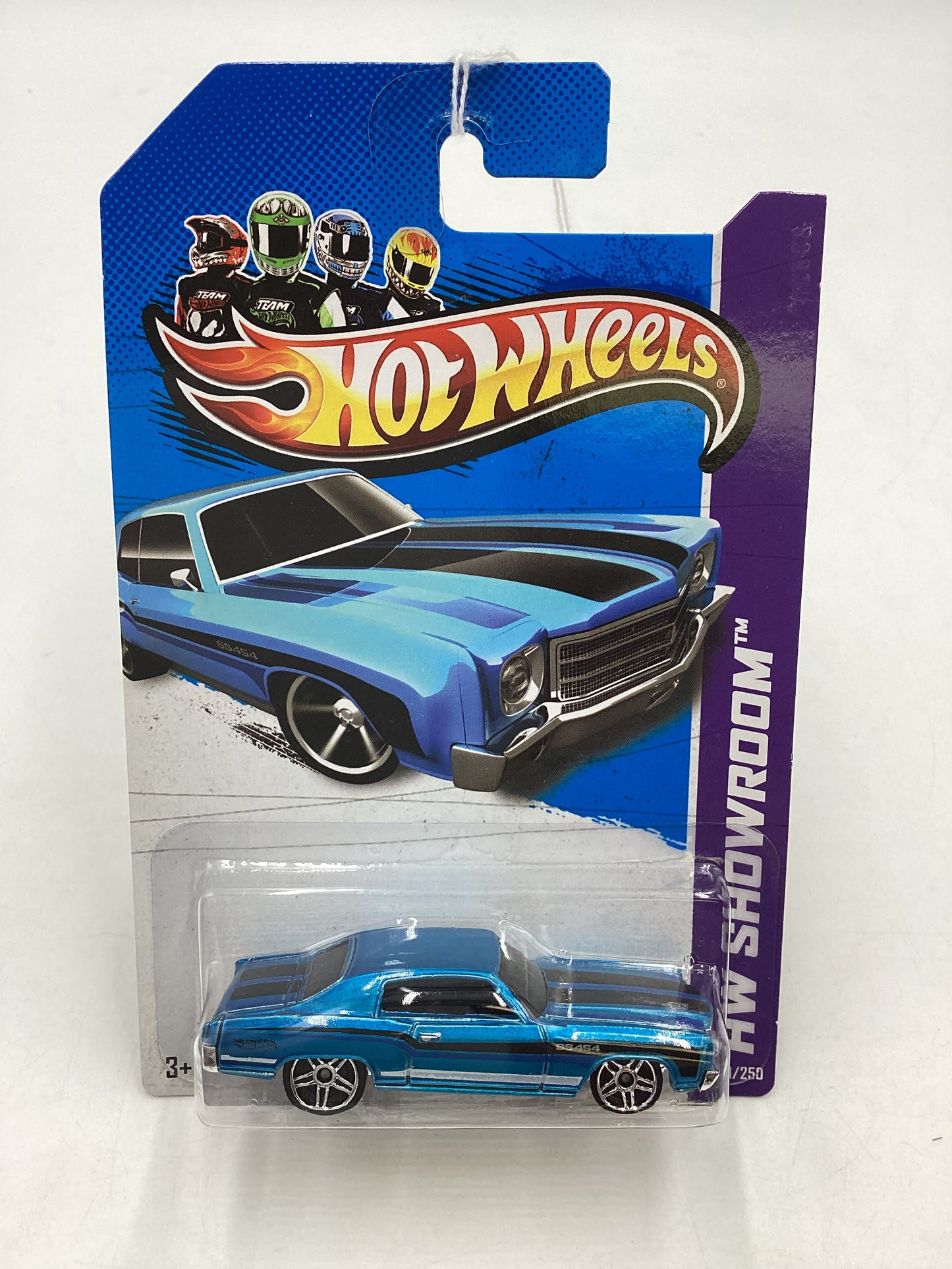 2013 Hot Wheels #239 70 Monte Carlo Blue 6C