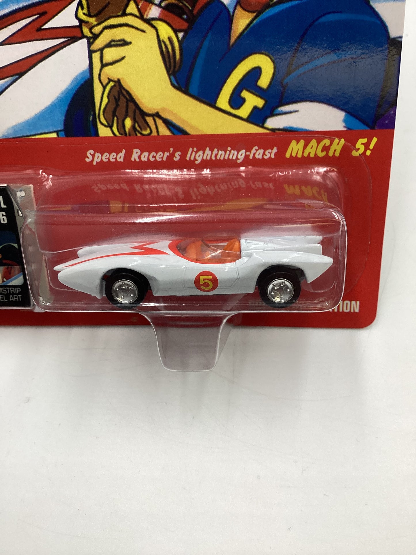 Johnny Lightning Speed Racer CEL #16 Speed Racer Mach 5 White 186B