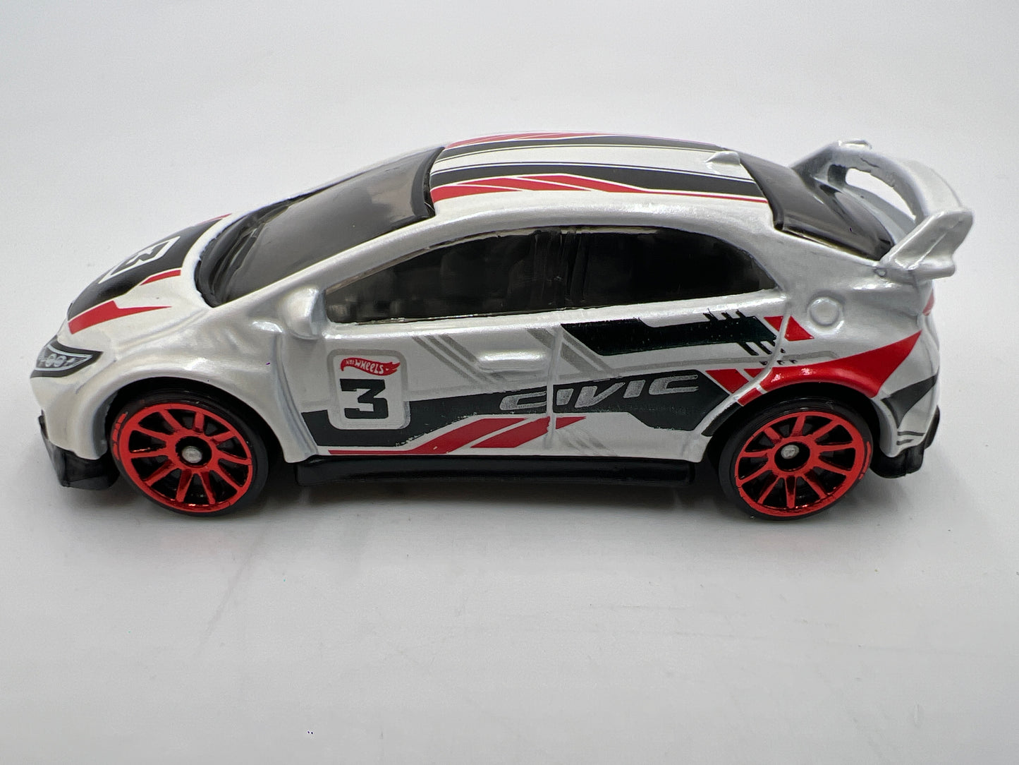 2023 Hot Wheels Mystery Models Series 1 #3 Chase 16 Honda Civic Type R White