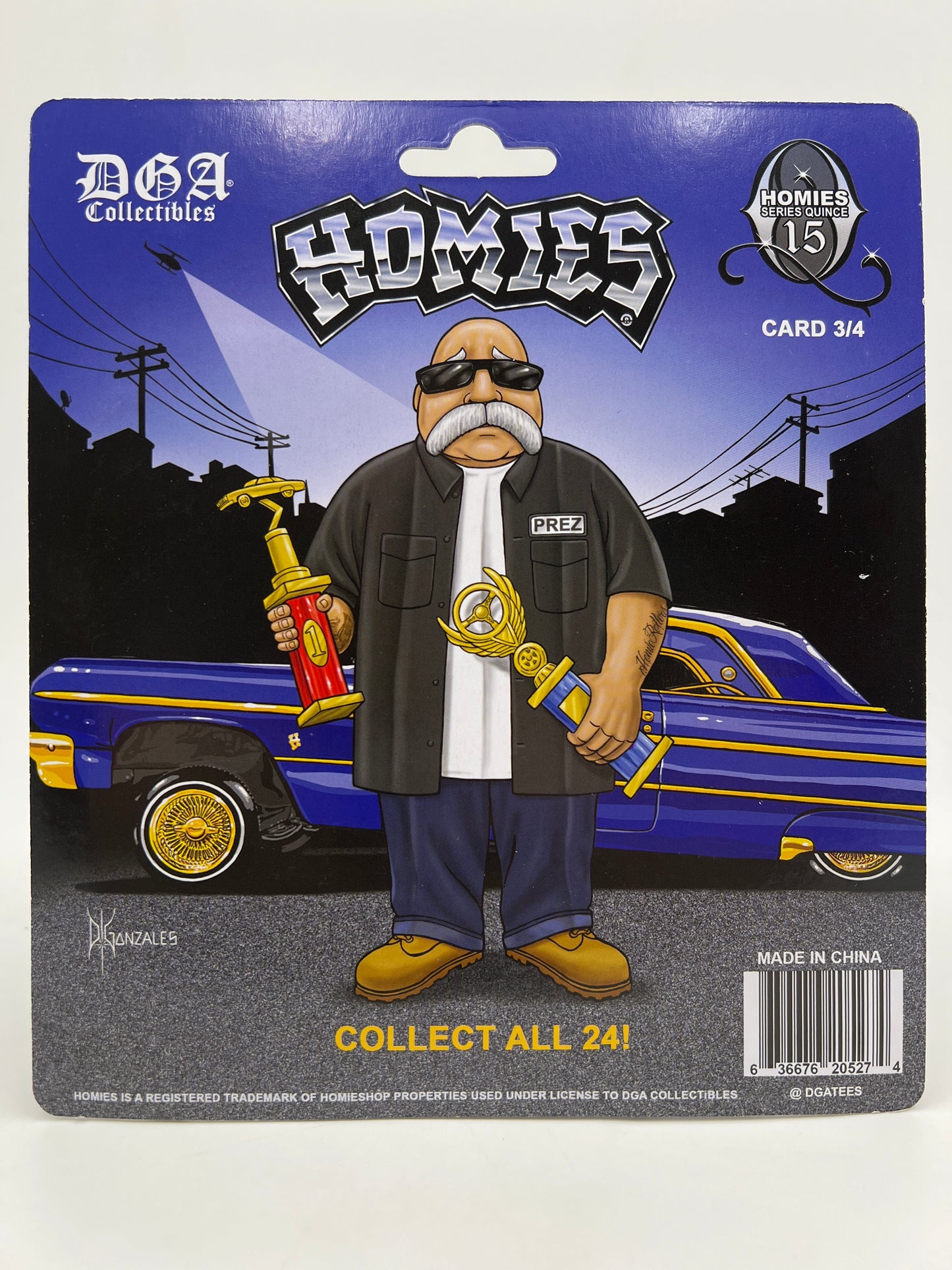 DGA Collectibles Homies Series 15 Card 3/4