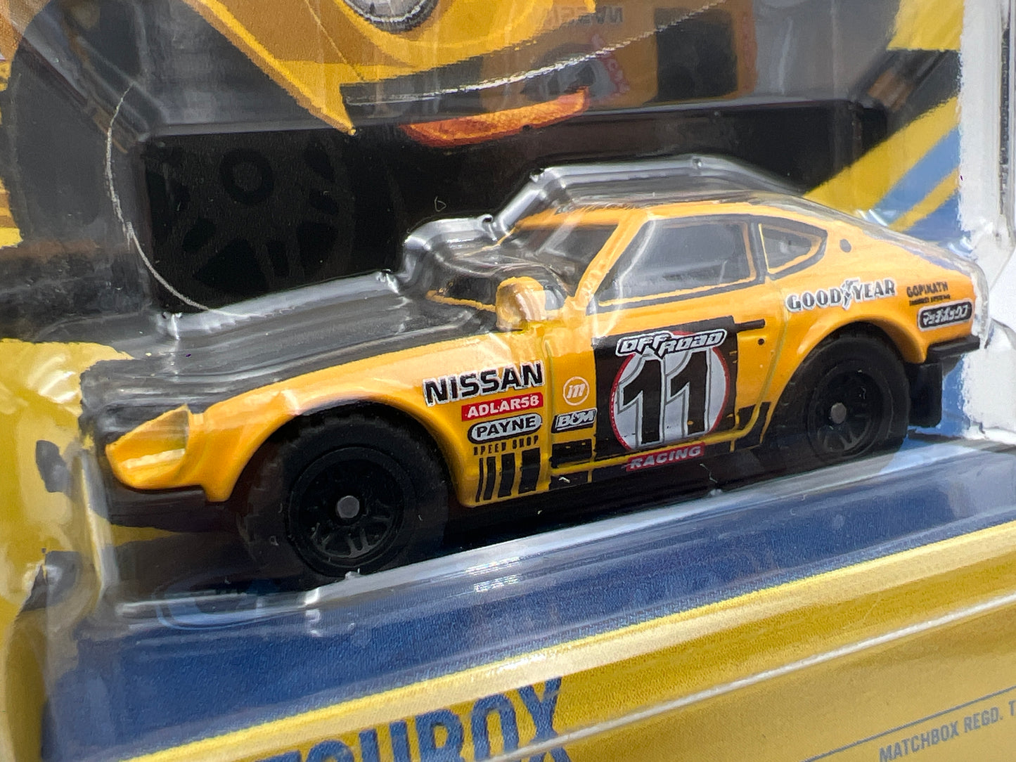 2026 Matchbox Collectors #7 1972 Datsun 240Z Rally Yellow 171C