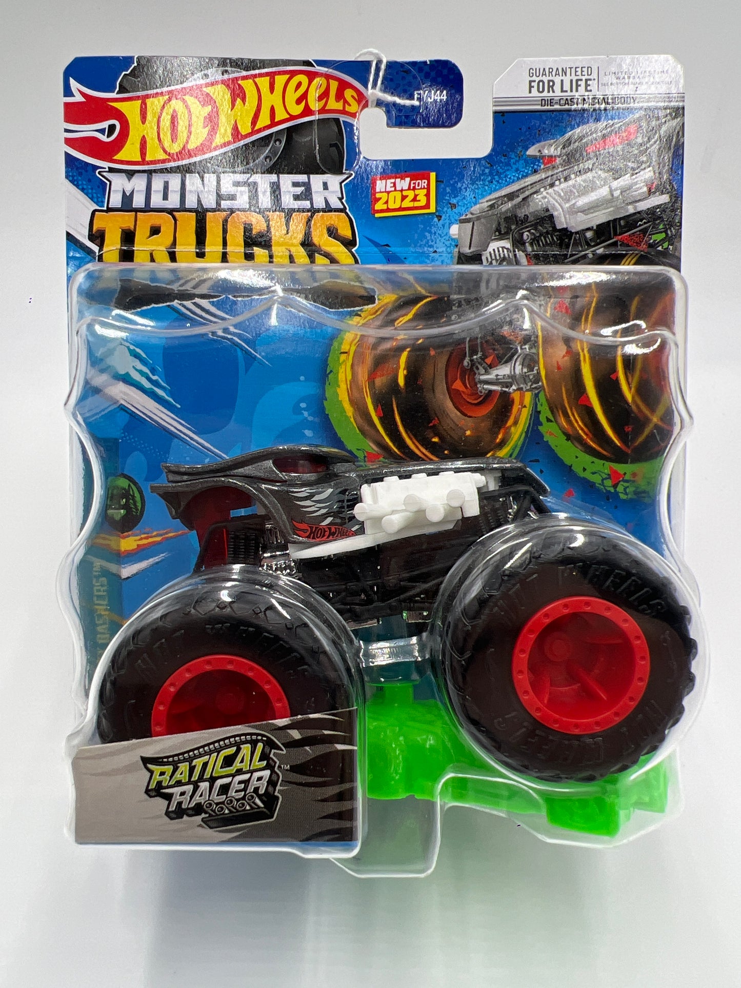 2023 Hot Wheels Monster Trucks Beast Bashers #2 Ratical Racer 133i