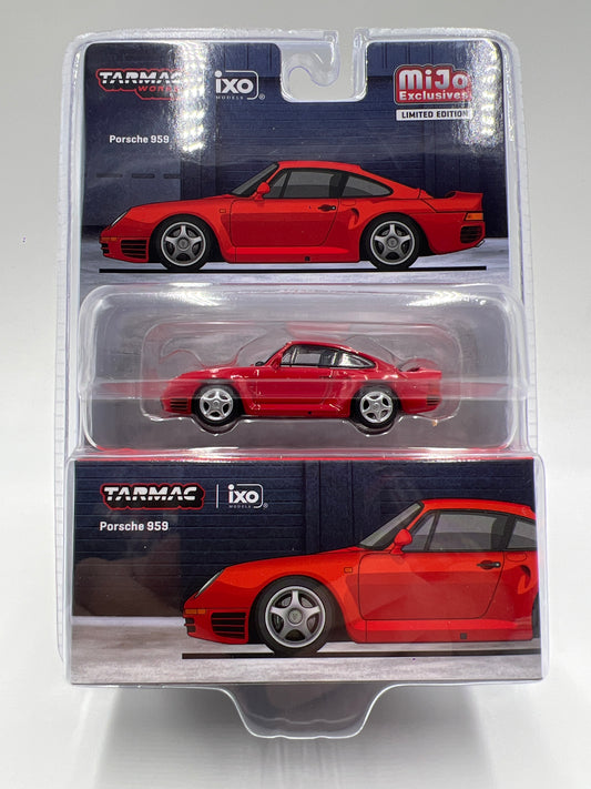 Tarmac Works x IXO Models Mijo Exclusives Porsche 959 Red