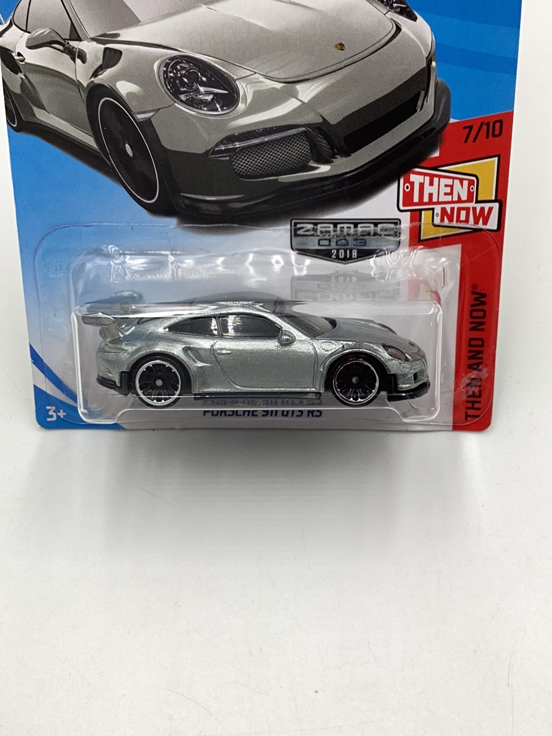 2018 Hot Wheels Porsche 911 GT3 RS Walmart Exclusive Zamac #3