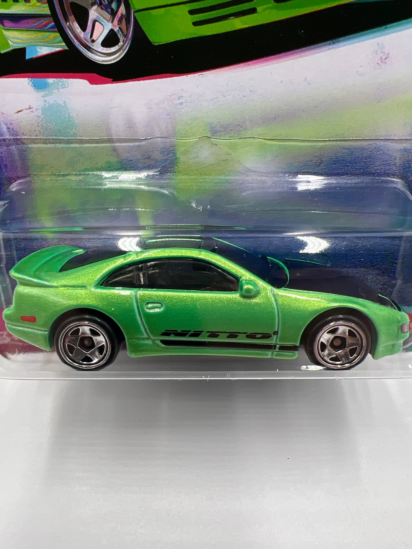 2024 Hot Wheels 90s Street Scene #3 Nissan 300ZX Twin Turbo Green 161P