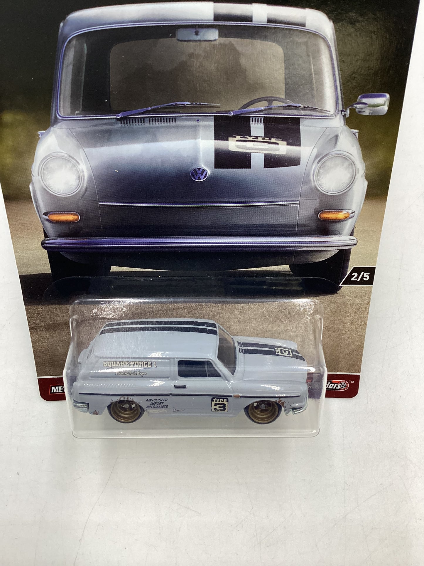 Hot Wheels Air Cooled Custom 69 Volkswagen Squareback 2/5 245N