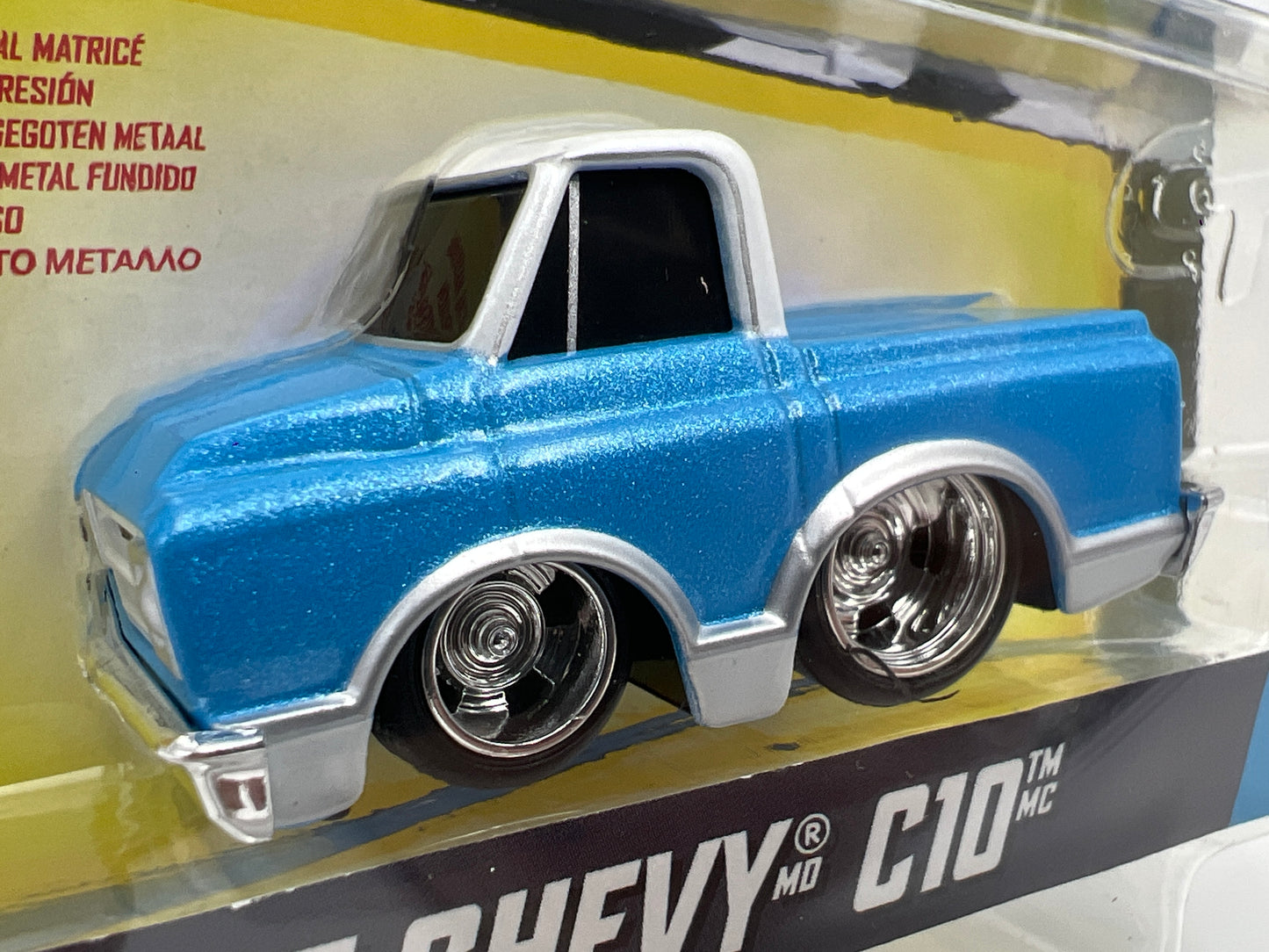 MGA Car Tuned Hobby Exclusive Series 5 #5 67 Chevy C10 Blue