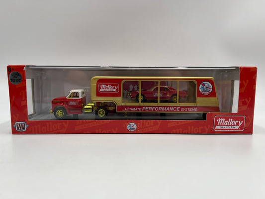 M2 Machines Auto Haulers CHASE 1967 Chevrolet C60 Truck & 1968 Pontiac Firebird 400 HO R50