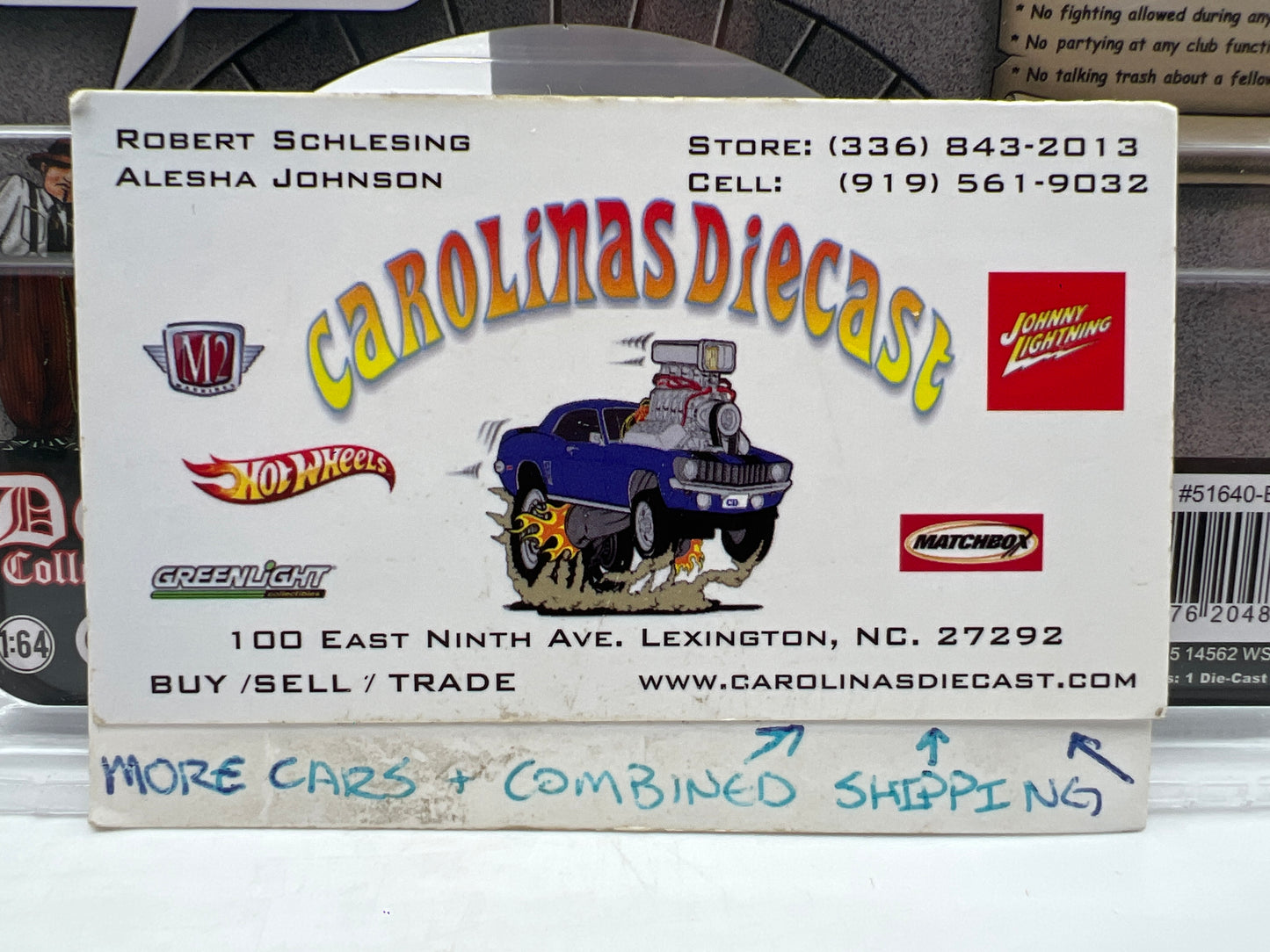 Greenlight x DGA Homie Rollerz CHASE 70 Chevy Monte Carlo Blue/Gold & Mr Grins/Tree Top