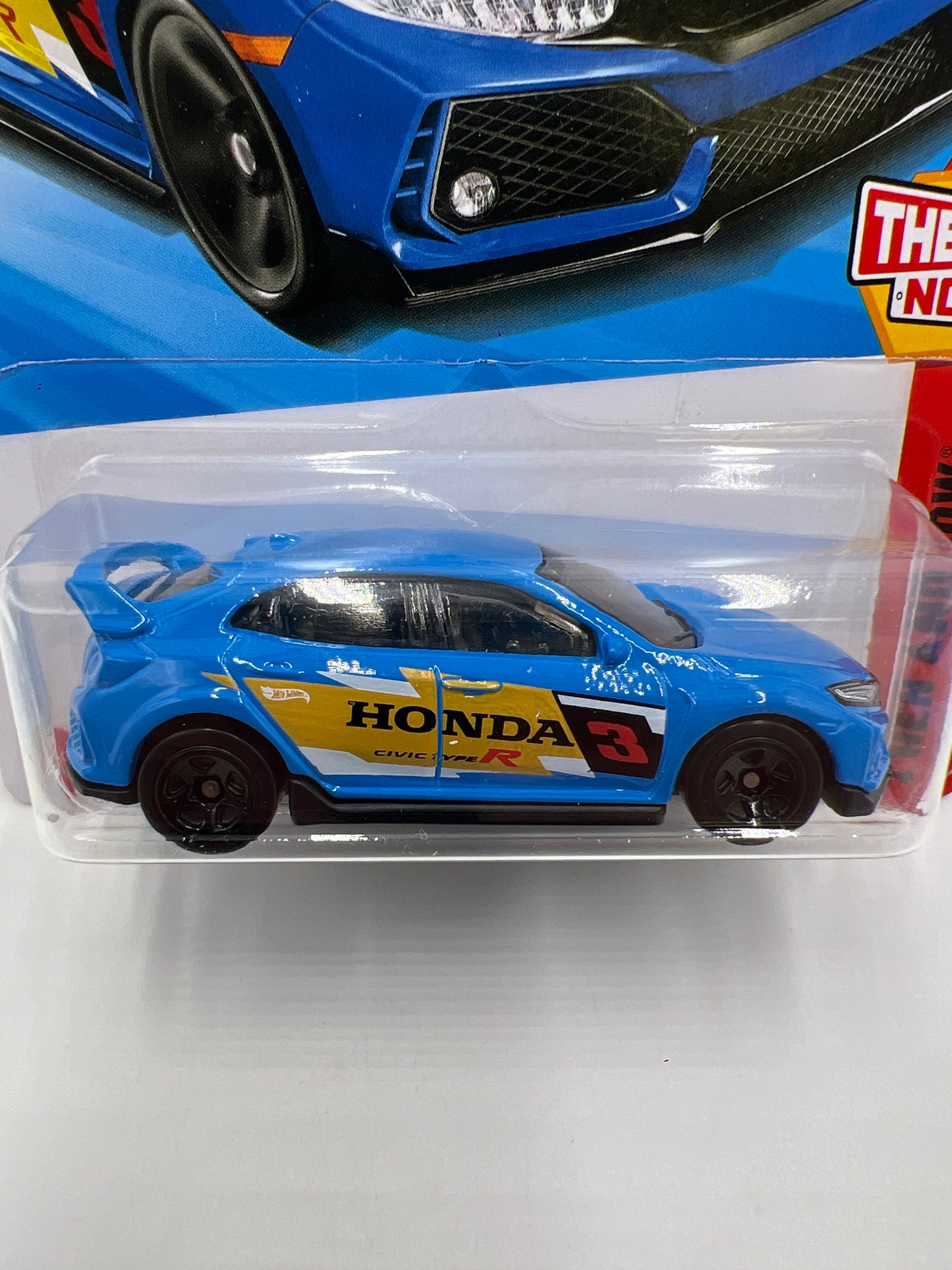 2025 Hot Wheels N Case Then And Now #123 2018 Honda Civic Type R Blue 76F