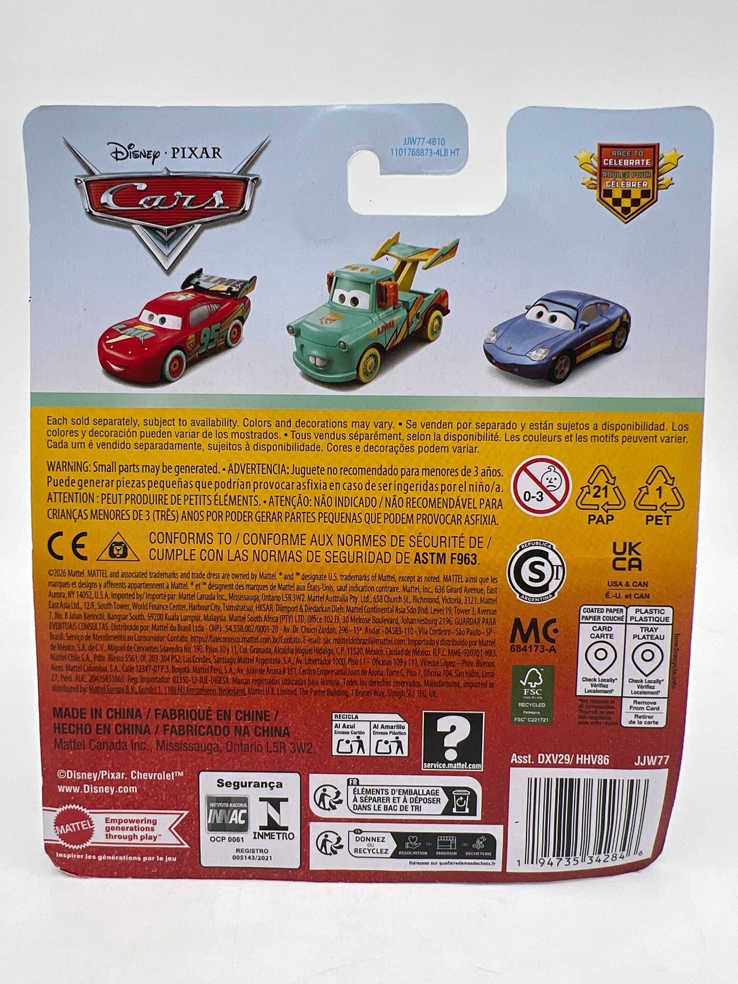 2026 Disney Pixar Cars Race To Celebrate Ramone 138C