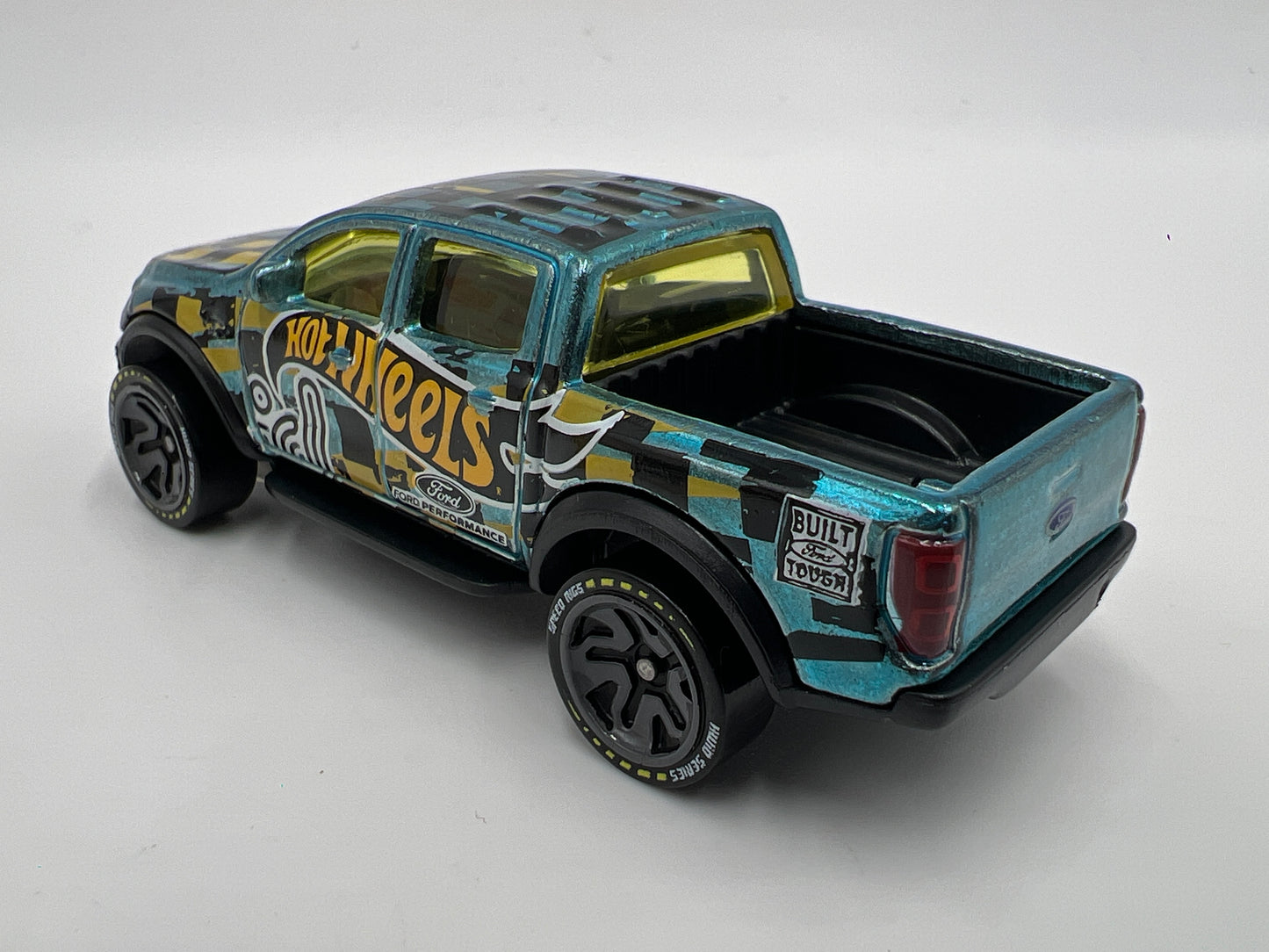 Hot Wheels iD Speed Rigs Series 2 #3 19 Ford Ranger Raptor Blue Opened
