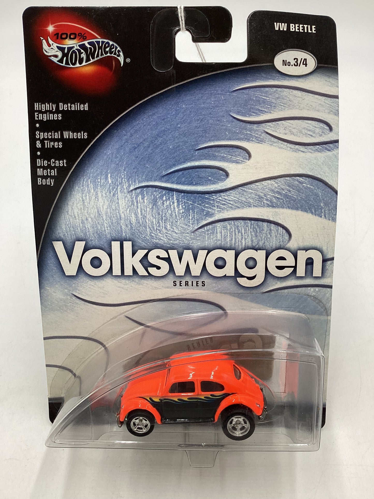 Hot Wheels 100% Volkswagen Series #3 VW Beetle Orange/Black