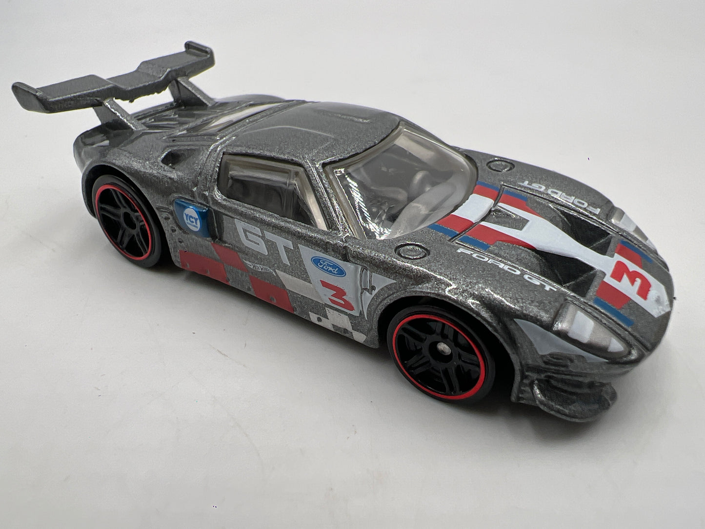 2020 Hot Wheels Mystery Models Series 1 #3 Chase Ford GT LM Gray